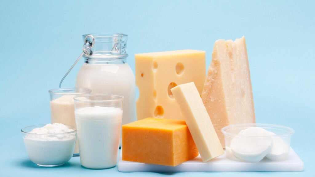 Eiwitrijke voeding - melkproducten