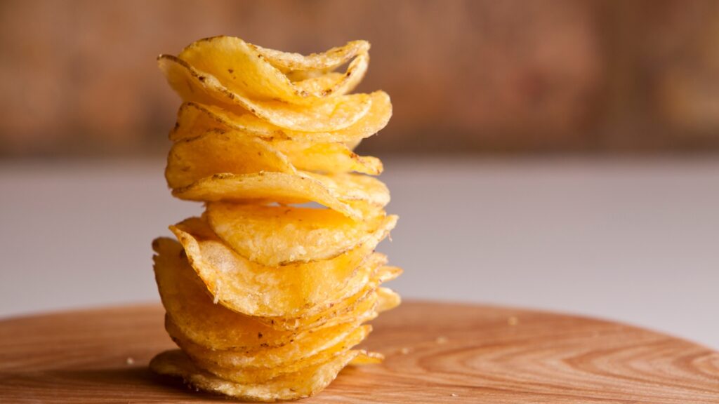 gezonde chips uit de airfryer