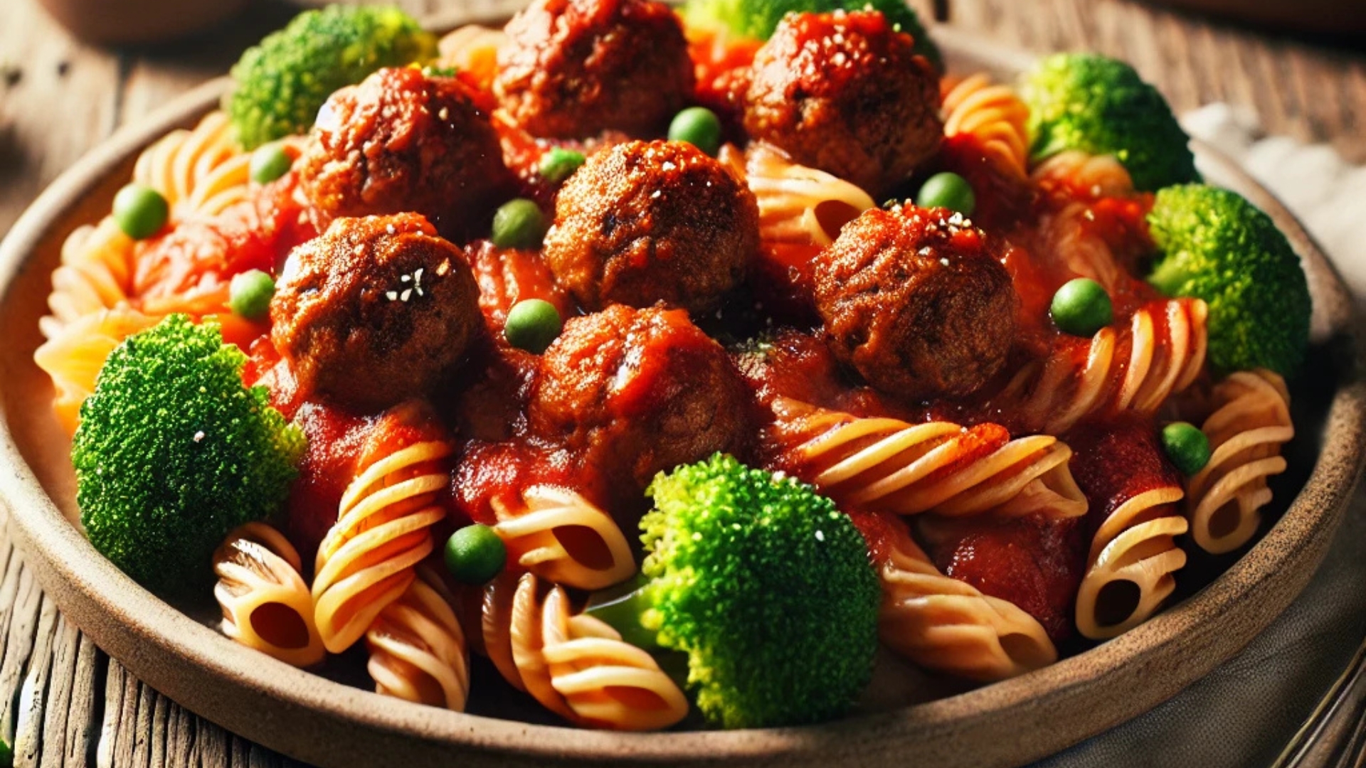 Pasta met gehaktballen in tomatensaus | Afval recepten