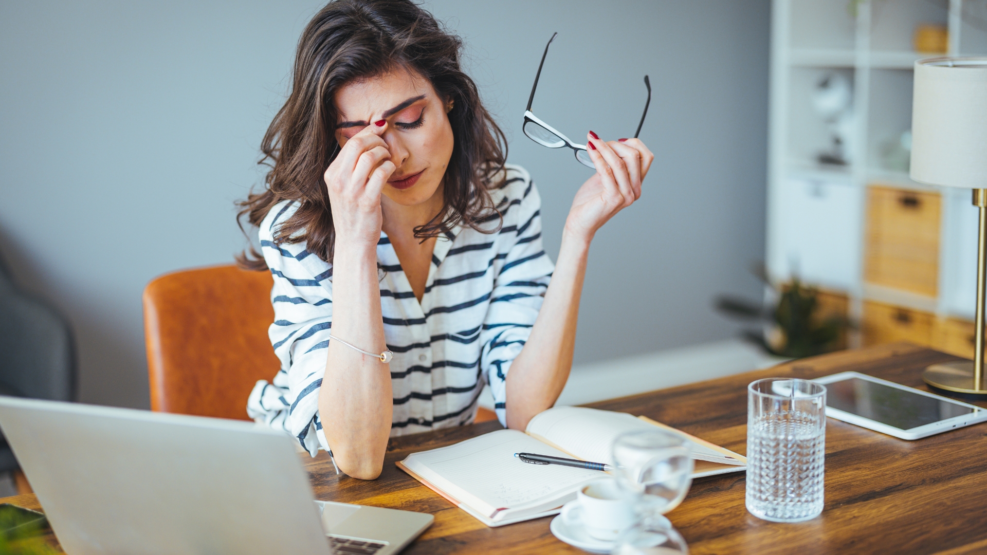 aankomen door stress