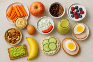 gezonde tussendoortjes met weinig calorieën