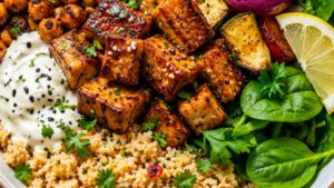 vega poke bowl met kikkererwten